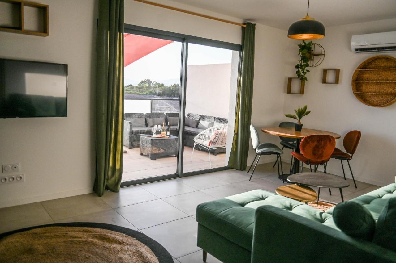 Porticcio Vacations - Terrasse, Piscine, Jacuzzi, Clim - By Tgb Apartment Luaran gambar