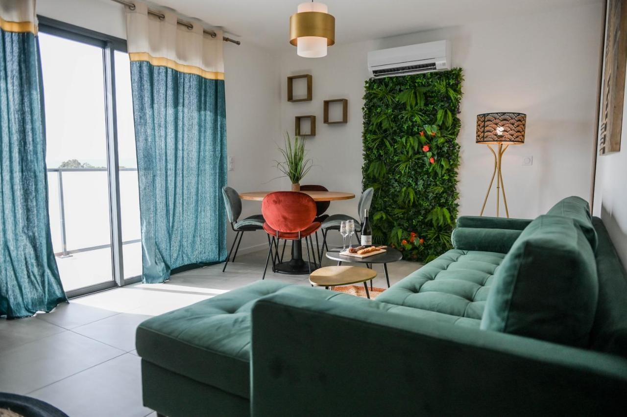 Porticcio Vacations - Terrasse, Piscine, Jacuzzi, Clim - By Tgb Apartment Luaran gambar