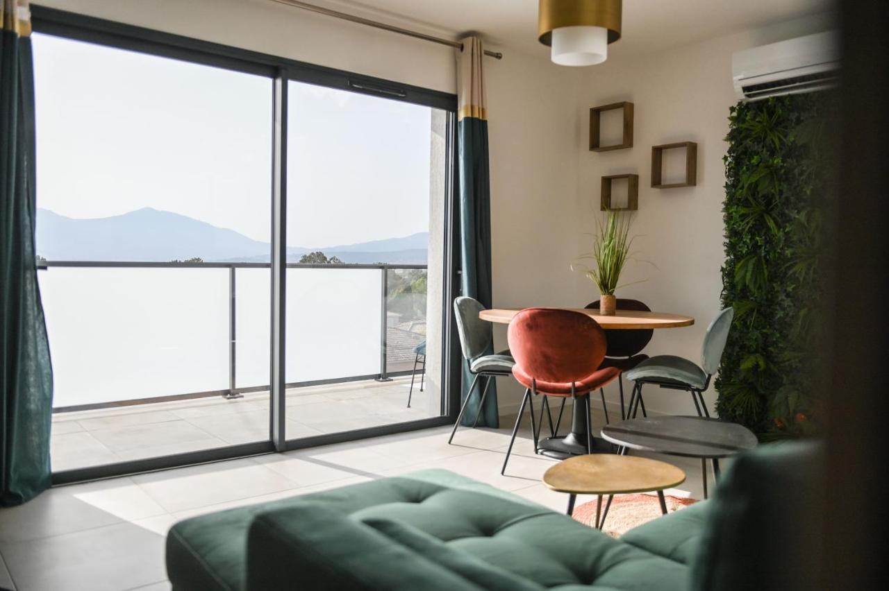 Porticcio Vacations - Terrasse, Piscine, Jacuzzi, Clim - By Tgb Apartment Luaran gambar
